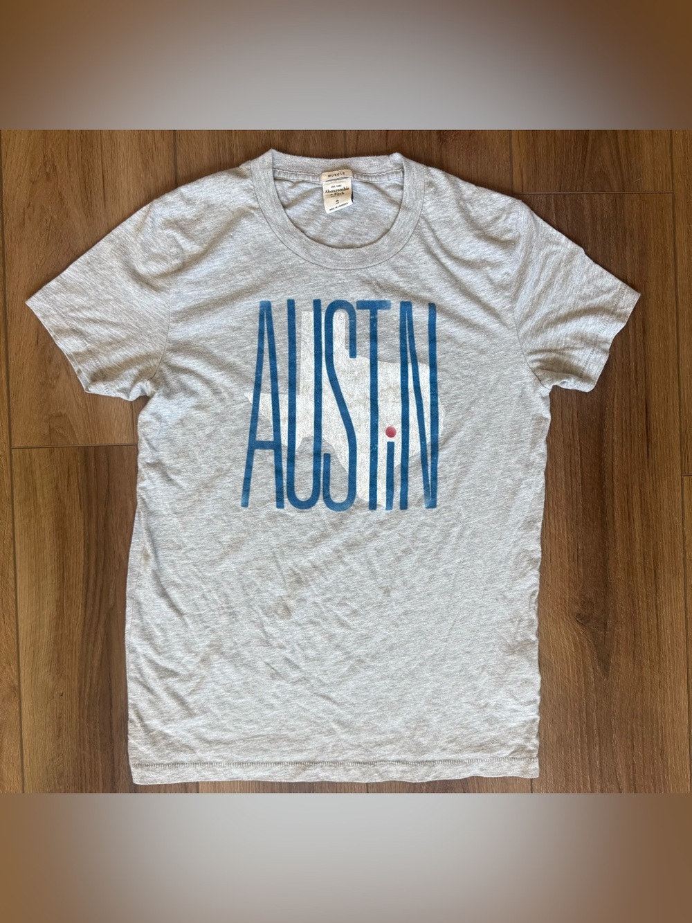 Abercrombie & Fitch Y2K Muscle Tee T-Shirt Vintage AUSTIN RARE